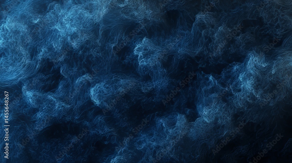 Poster dark fabric texture displays subtle ripples under soft lighting in an indoor setting