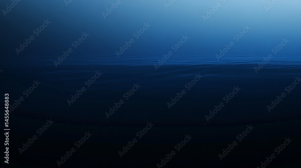 Poster vibrant blue abstract background with gentle light gradients creating a calming atmosphere in an art