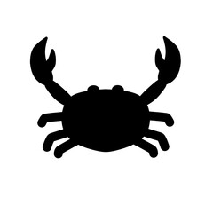 Black crab Silhouette 