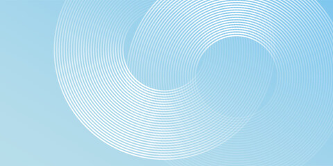 Minimalist banner background pastel colorful blue and white gradations abstract modern