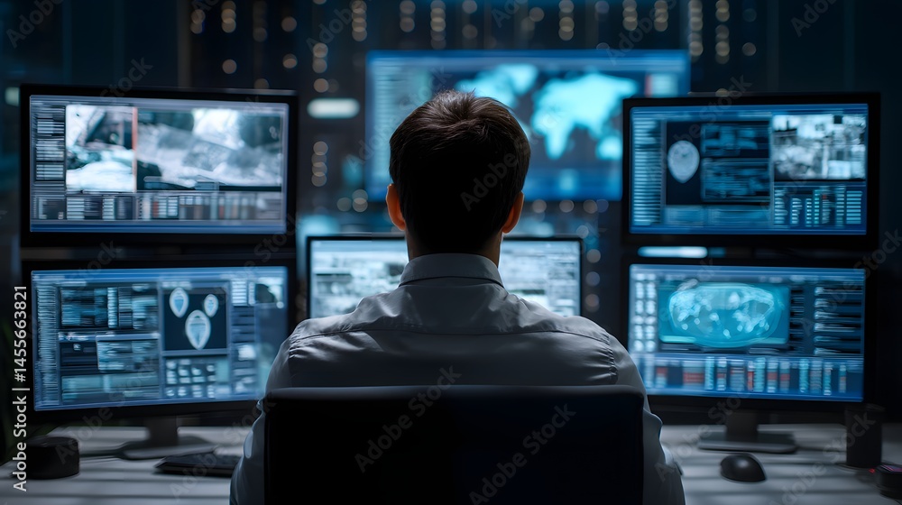 Poster data monitoring and control dashboard a modern approach to tracking metrics in real time providing i