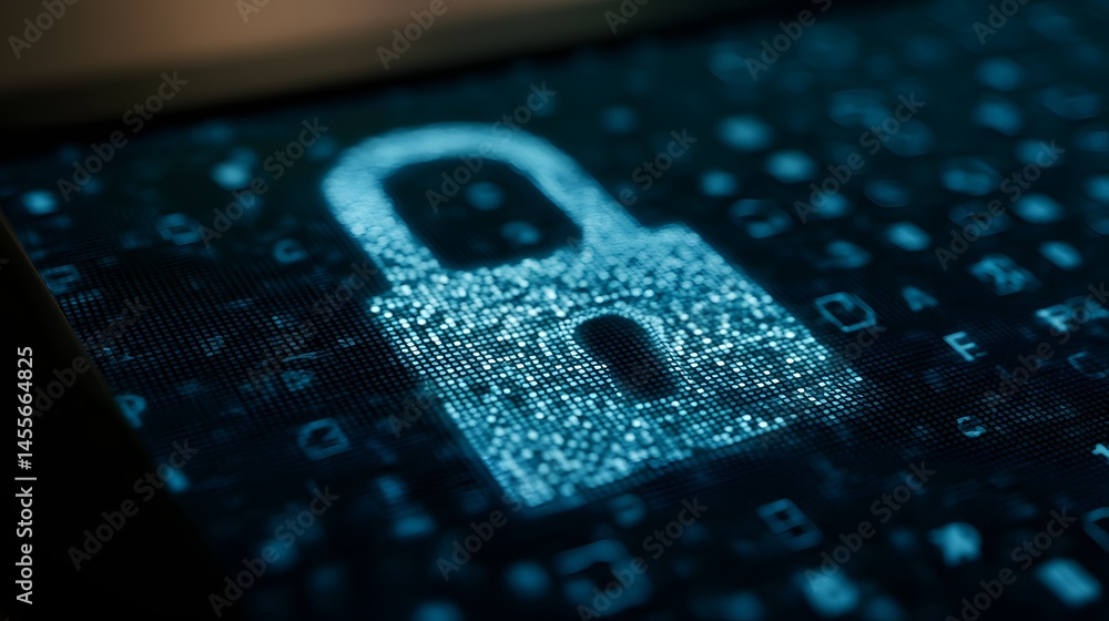 Poster navigating the labyrinth of digital fortresses a deep dive into cybersecurity padlocks concepts and 