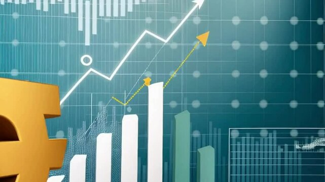 Indian rupee symbol business concept