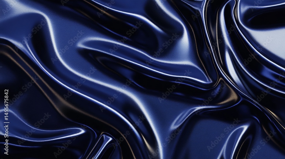 Poster textured blue surface with irregular shapes that captures light and creates a stunning abstract patt