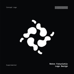 Minimalist Retro Futuristic Logo for Multipurpose Use