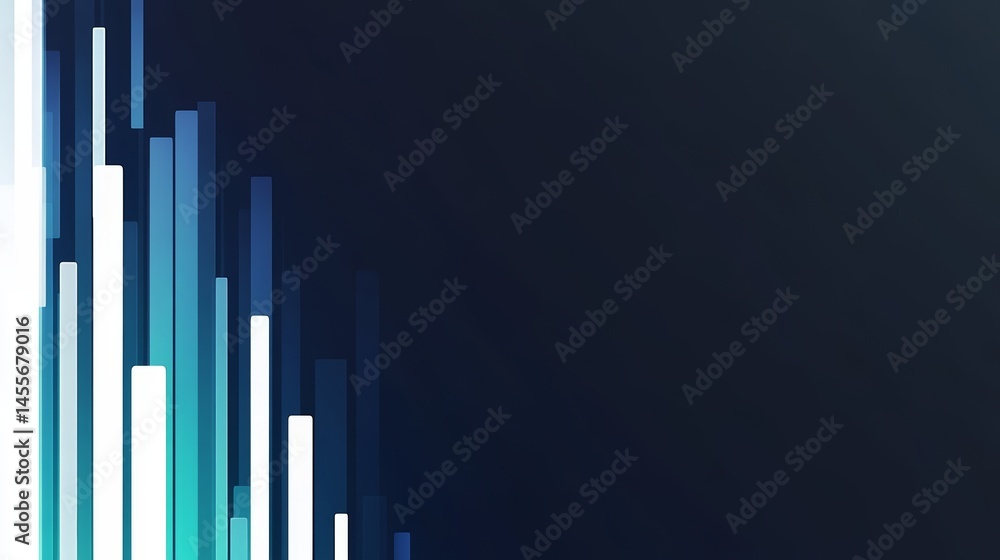 Aufkleber Abstract Digital Background With Gradient Tones and Dotted Patterns Creating Depth and Visual Interest