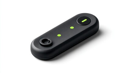 Compact Remote Control with Illuminated Buttons for Modern Devices