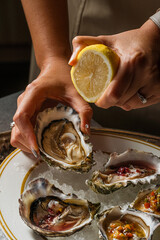 Fresh Oysters with Lemon A Culinary Still Life