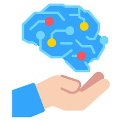 AI Development Flat Vector