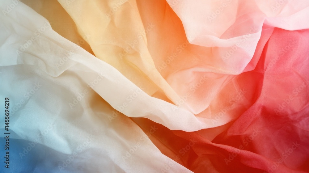 Poster flag pattern in soft light, textured background for independence day themes
