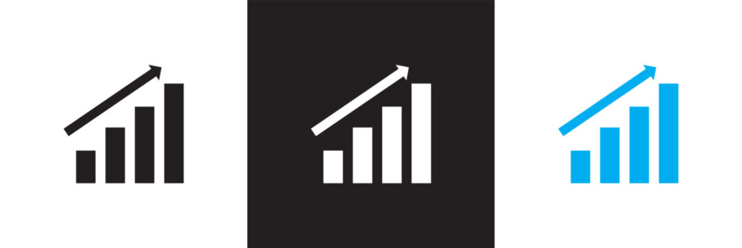 Profit icon.  Vector for websites, mobile interfaces, presentations, banner, visual branding etc. Vector illustration. isolated on white and black background. EPS 10 
