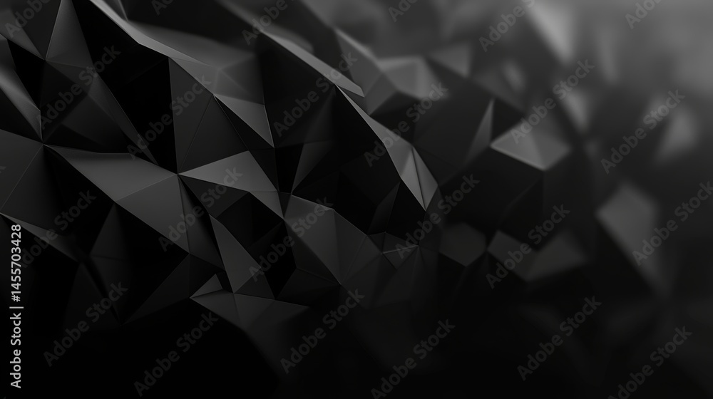 Poster abstract design with geometric shapes and textured surface in shades of gray and muted tones