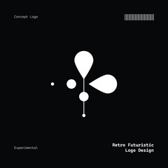 Minimalist Retro Futuristic Logo for Multipurpose Use