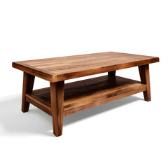 Teak Wood Coffee Table with Storage