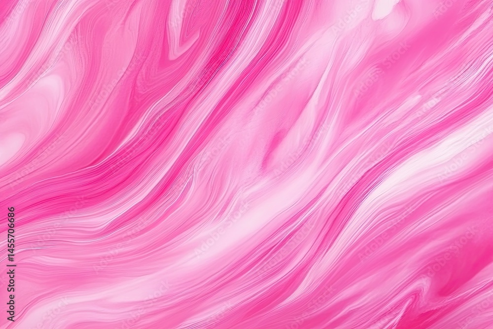 Poster abstract pink and white marble fluid design. flowing patterns of color create a dynamic background