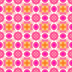 Pink floral pattern