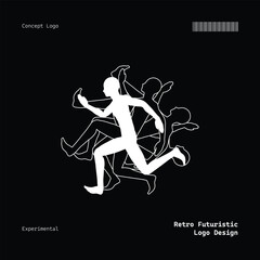 Minimalist Retro Futuristic Logo for Multipurpose Use