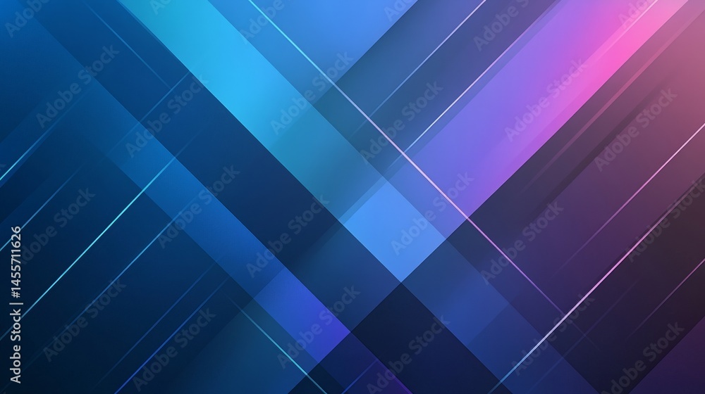 Poster colorful abstract background with diagonal lines creating a dynamic visual effect in shades of blue 