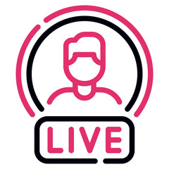 Live Streaming Icon