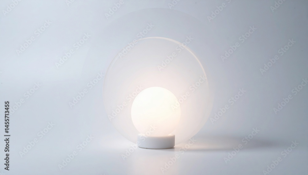 Poster illuminating motion design modern studio abstract art minimal environment dynamic perspective creati