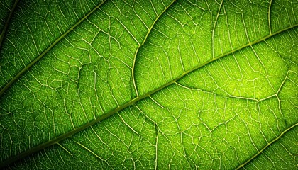 Obraz premium Exploring the intricate patterns of a leaf surface nature macro photography green environment close-up botanical concept
