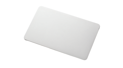 Modern card layout on a transparent background, PNG, created with Generative AI