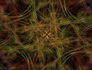 Imaginatory fractal abstract background Image