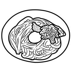 Udon Traditional Japanese Food