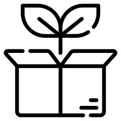 Eco-Friendly Plant Growth Icon