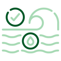 Sustainable Water Usage Icon
