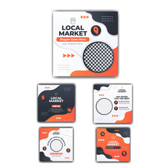 business social media post banner template