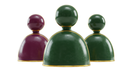 Isolated Three Chess Pawns