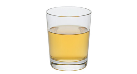 Isolated Glass of Apple Juice