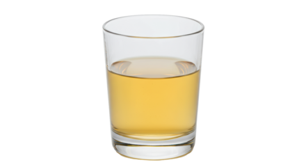 Isolated Glass of Apple Juice