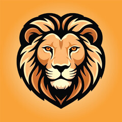 Lion logo colorfull Roiyalty design icon