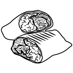 Shawarma Middle Eastern Food
