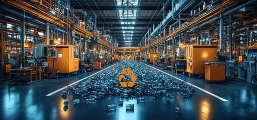 Recycling Factory: Sustainable Industrial Revolution