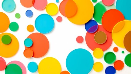 colorful easter eggs