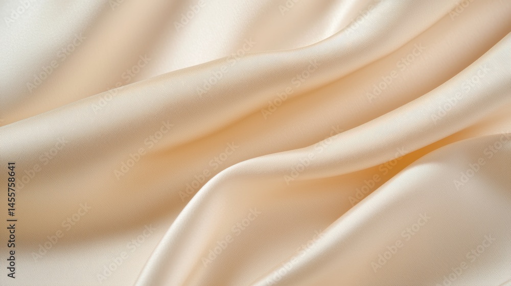 Poster a close-up image of a soft, flowing fabric with a subtle sheen.