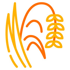 Wheat and Grass Icon