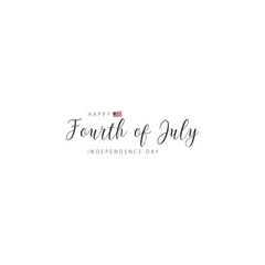 Bold Fourth of July Typography with Vintage Flair