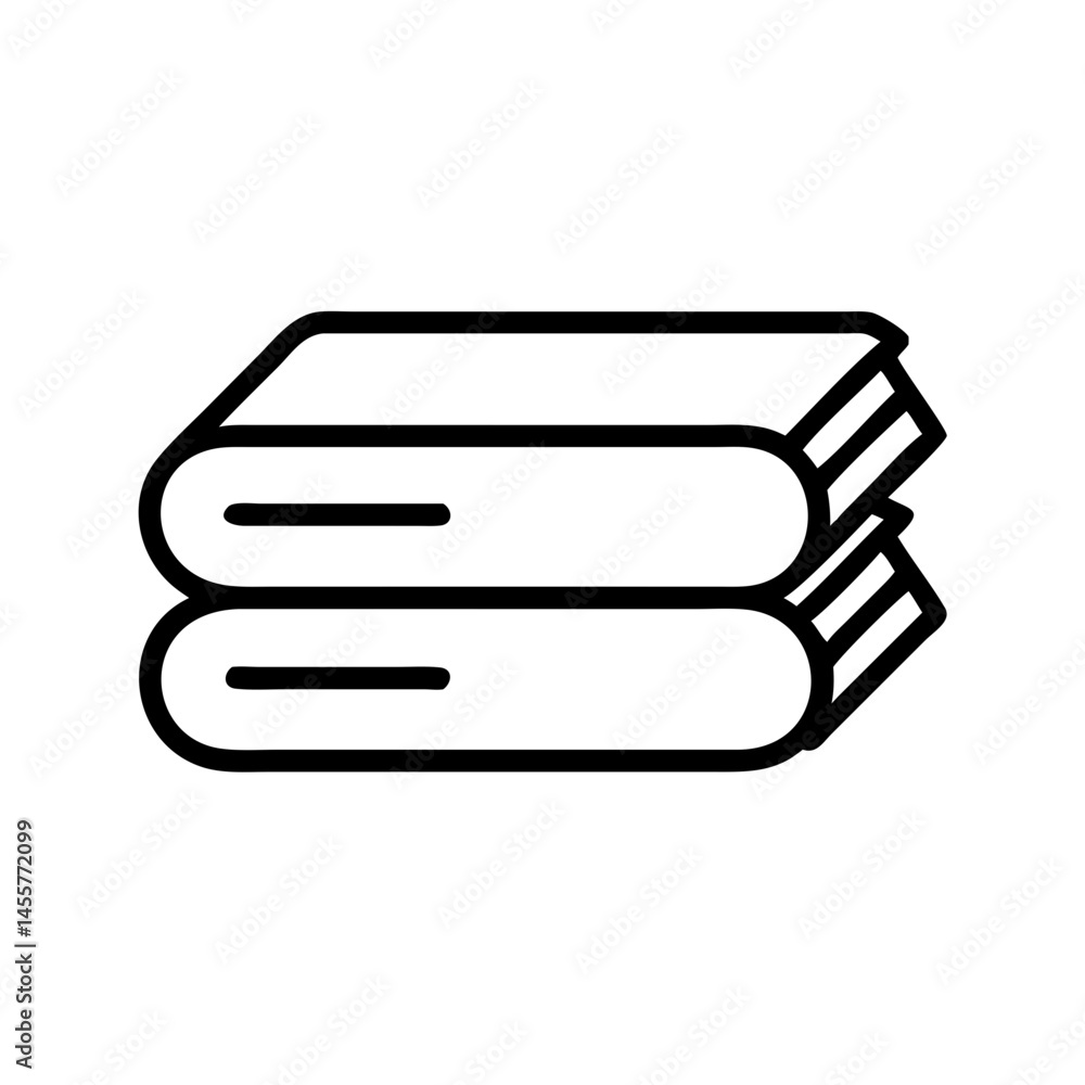 Poster books stack on transparent background for web and graphic design