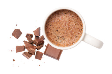 cup of hot chocolate drink