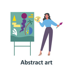 Abstract art Vector Illustration which can easily modify or edit