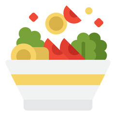 Fresh Garden Salad Bowl