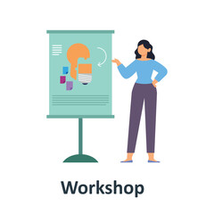 Workshop Vector illustration which can easily modify or edit