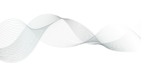 abstract smoke on black wave line background, technology line stripe isolated science digital flowing black line, illustration of abstract black gradient background.	
