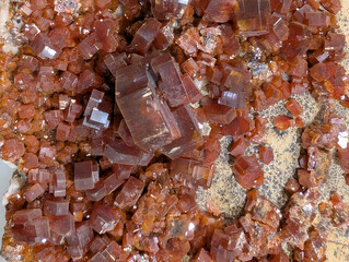 vanadinite mineral texture