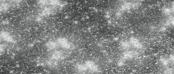 abstract texture cosmic or lunar surface with white specks and irregular cloudy formation. Galactic dust, or mineral-rich rock. Gray texture in shallow cracks and concert wall. 