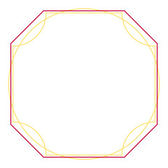 Blank Frame Lines Lunar